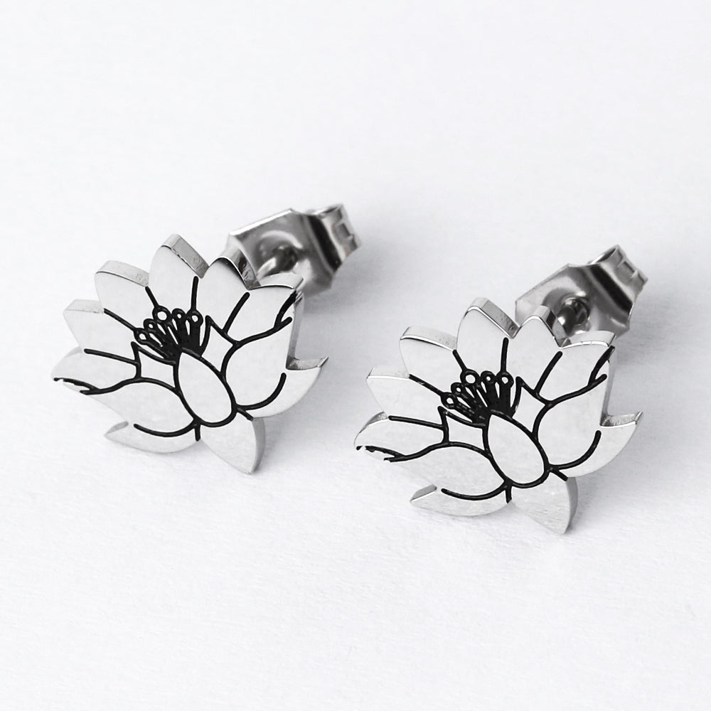 SALE!! - LOTUS FLOWER EARRING