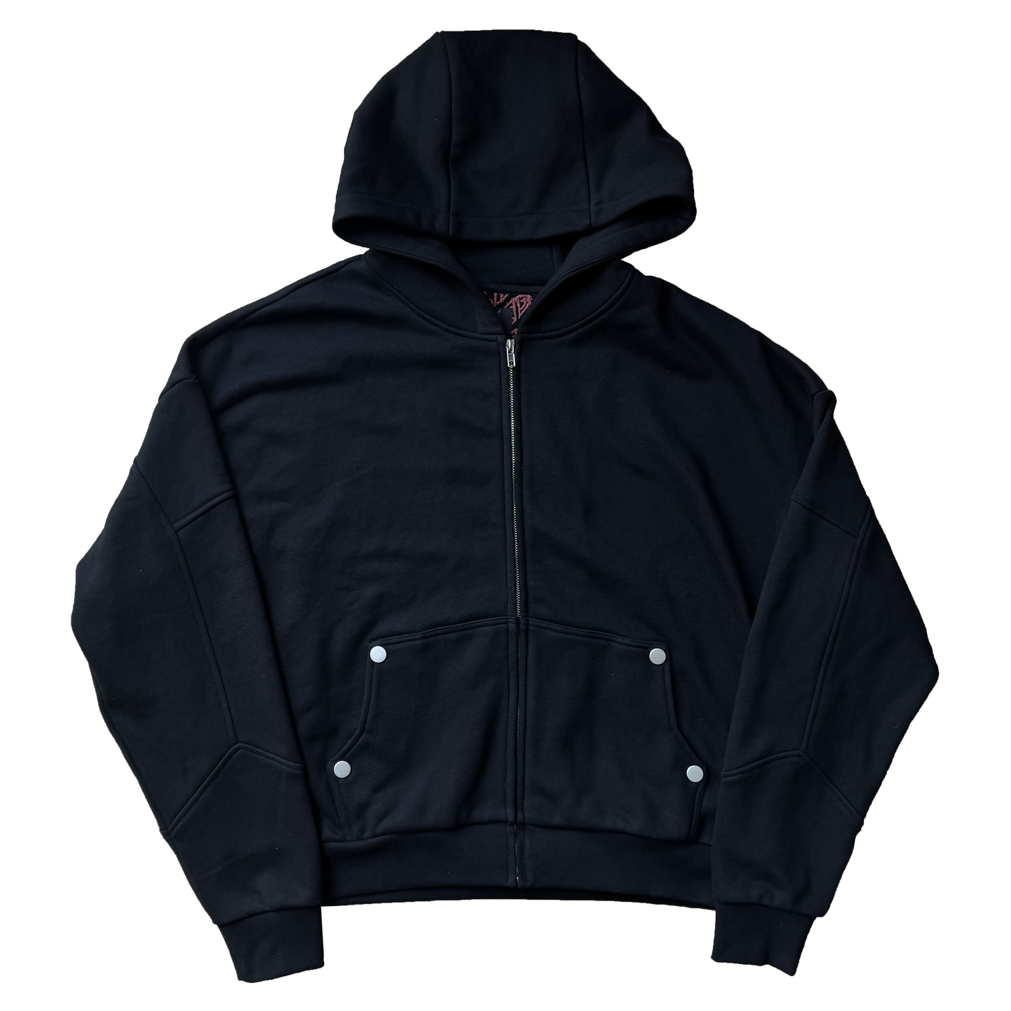 ZERO HOODIE - BLACK - (REFLECTIVE)
