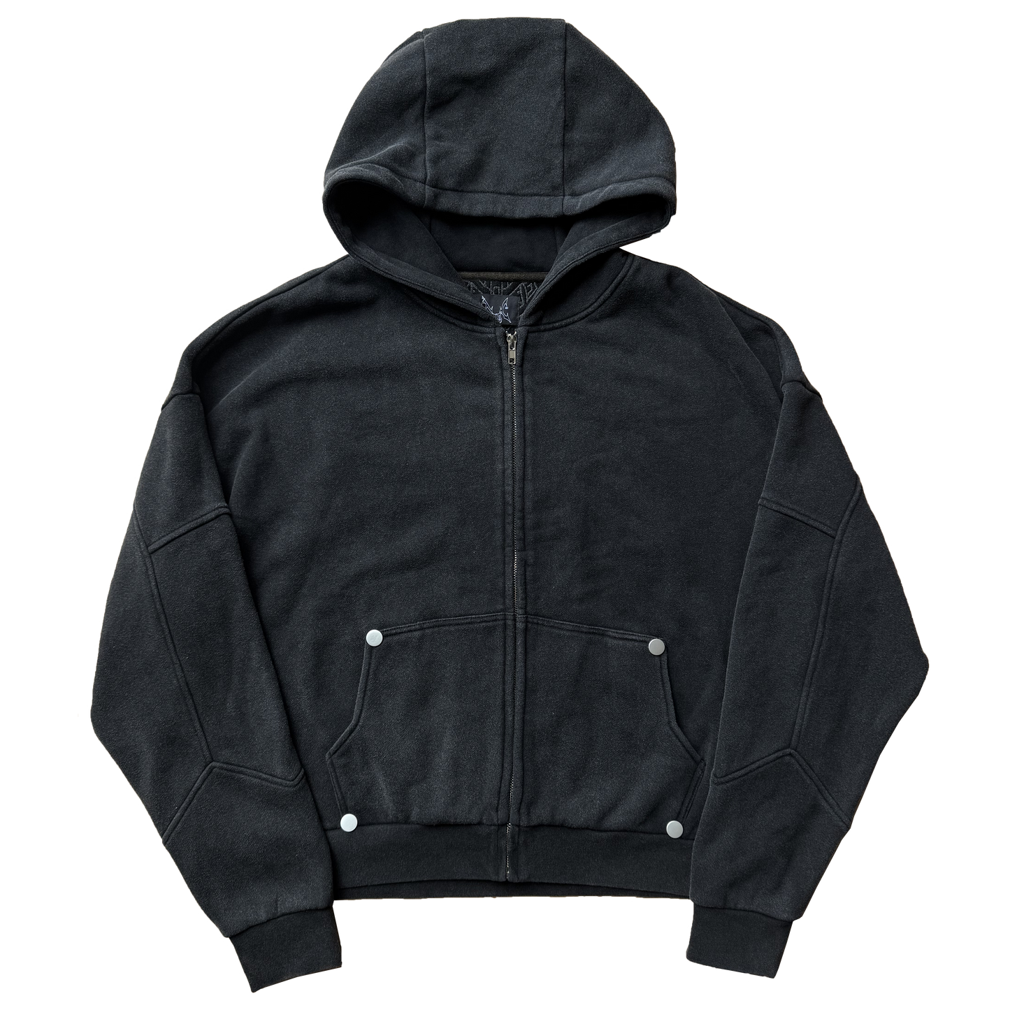 ZERO HOODIE - GREY - (REFLECTIVE)