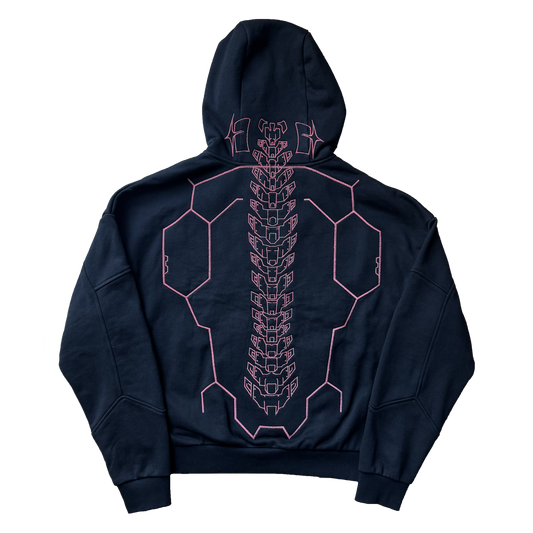 (PREORDER) ZERO HOODIE V2 - BLACK - (REFLECTIVE) - WAVE 2