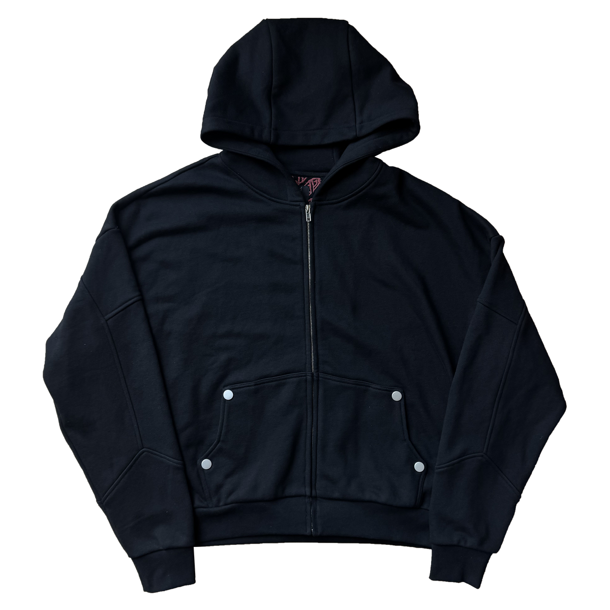 (PREORDER) ZERO HOODIE V2 - BLACK - (REFLECTIVE) - WAVE 2