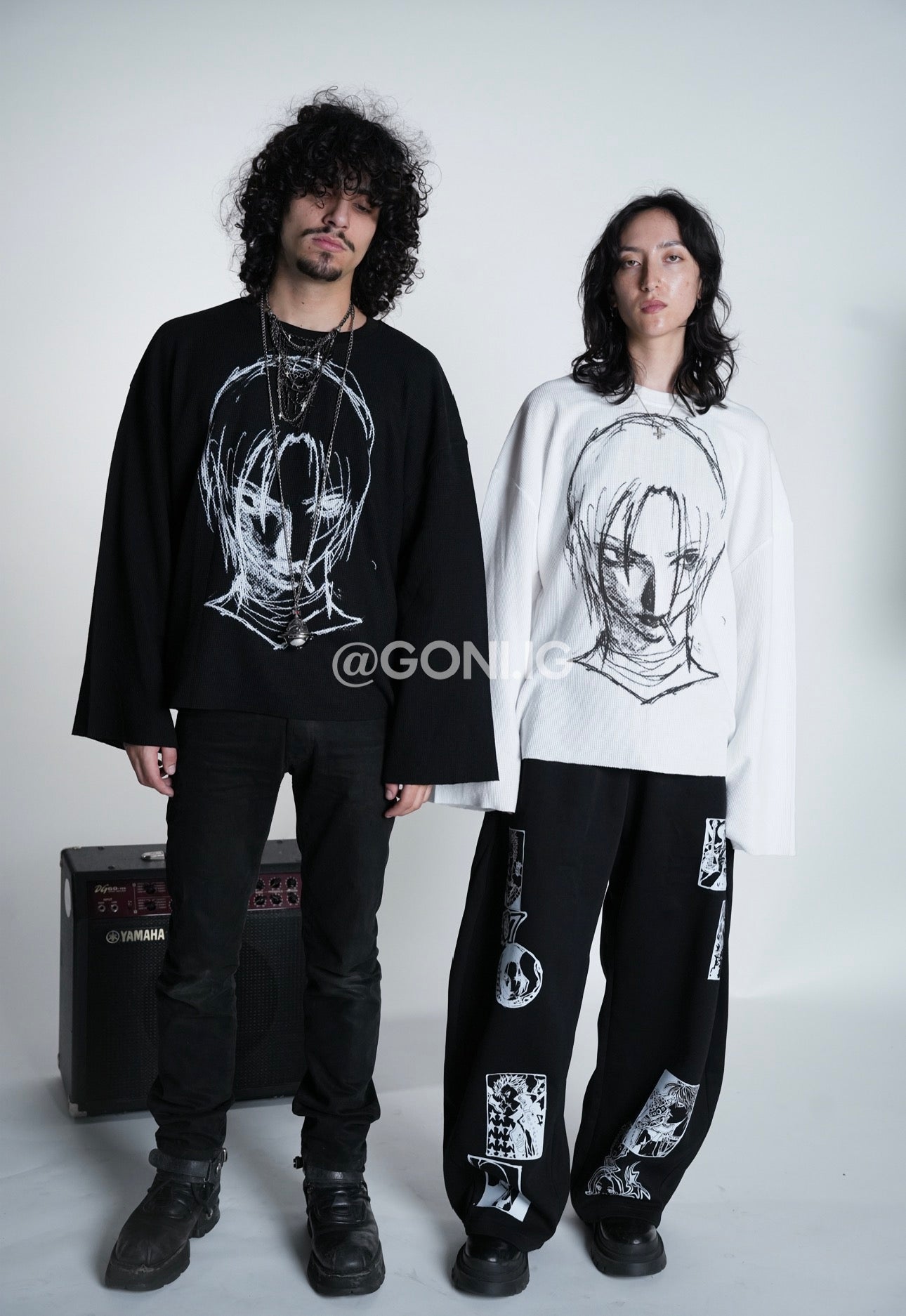 PUNKGIRL BLACK LONGSLEEVE
