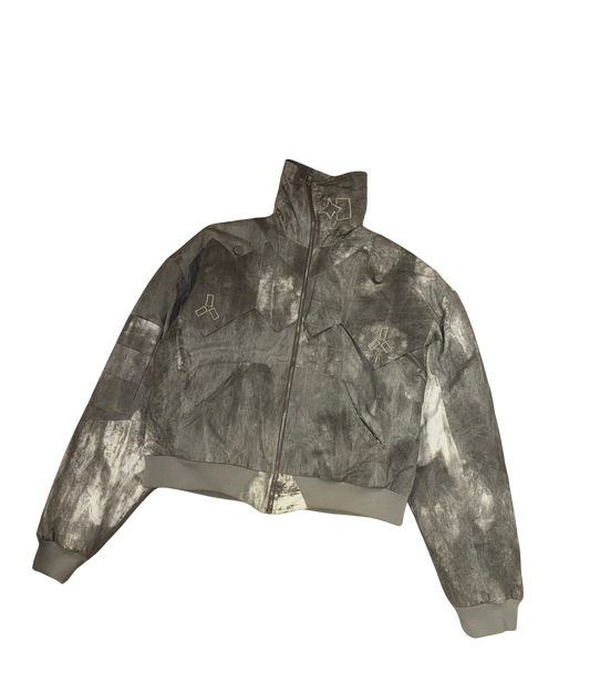 BECCA JACKET - GREY STONE WASH!