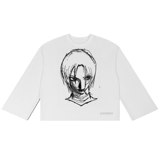 PUNKGIRL WHITE LONGSLEEVE