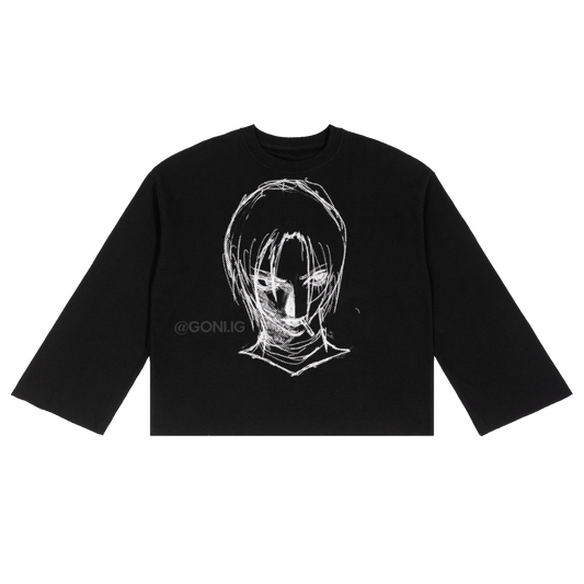 PUNKGIRL BLACK LONGSLEEVE