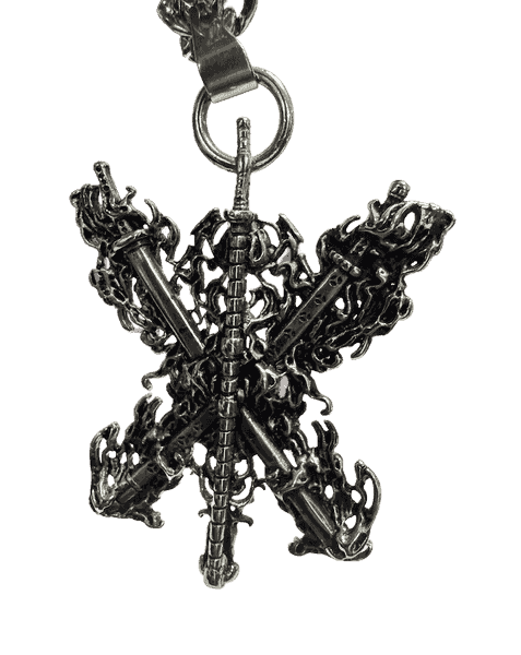 THREE SWORD NECKLACE