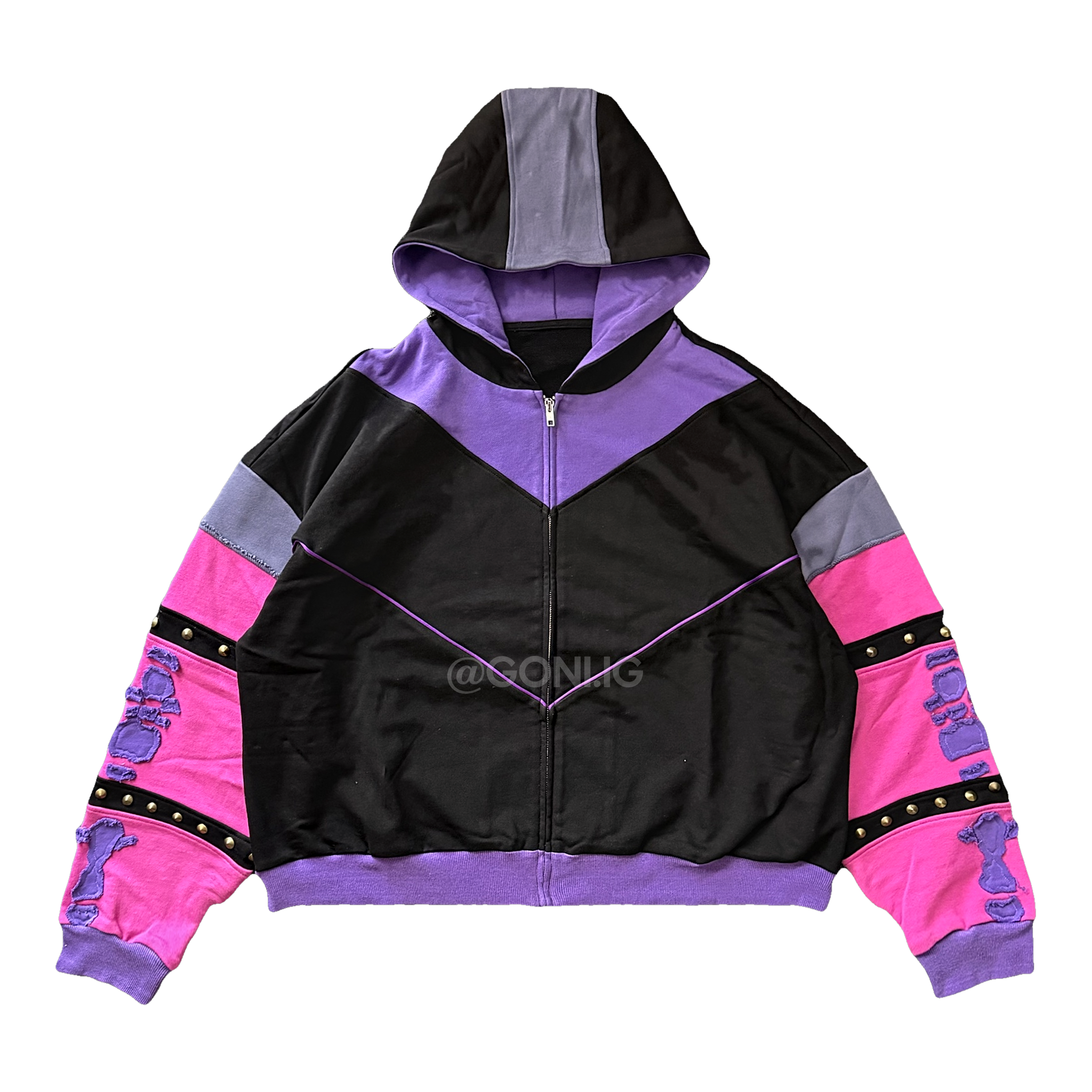 (PREORDER) - PURPLE WARRIOR HOODIE