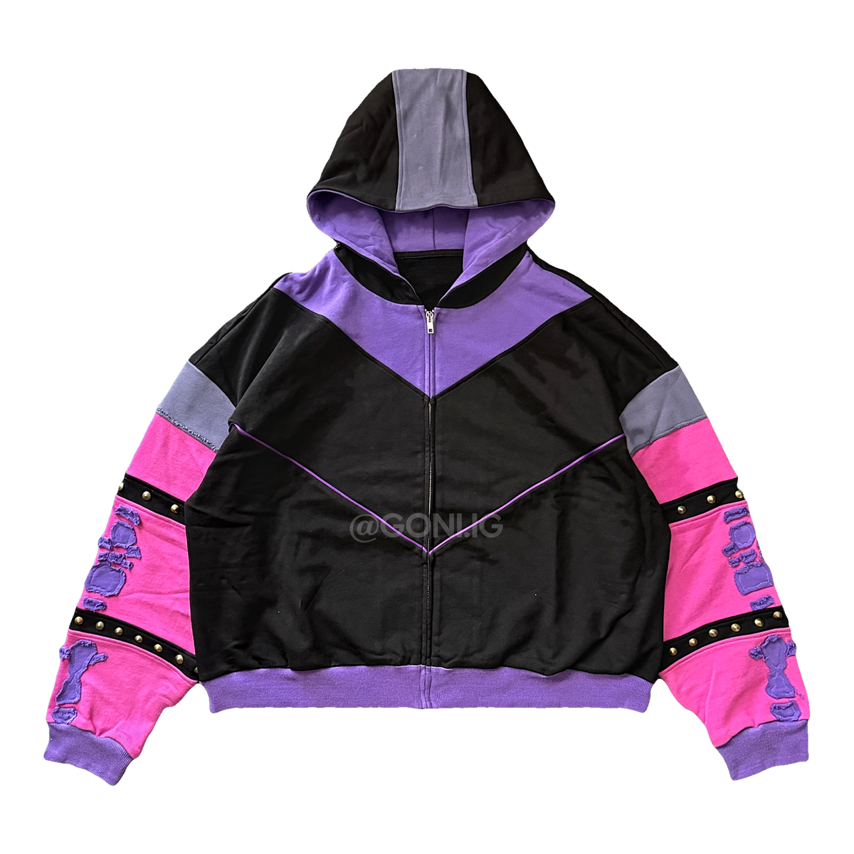 (PREORDER) - PURPLE WARRIOR HOODIE