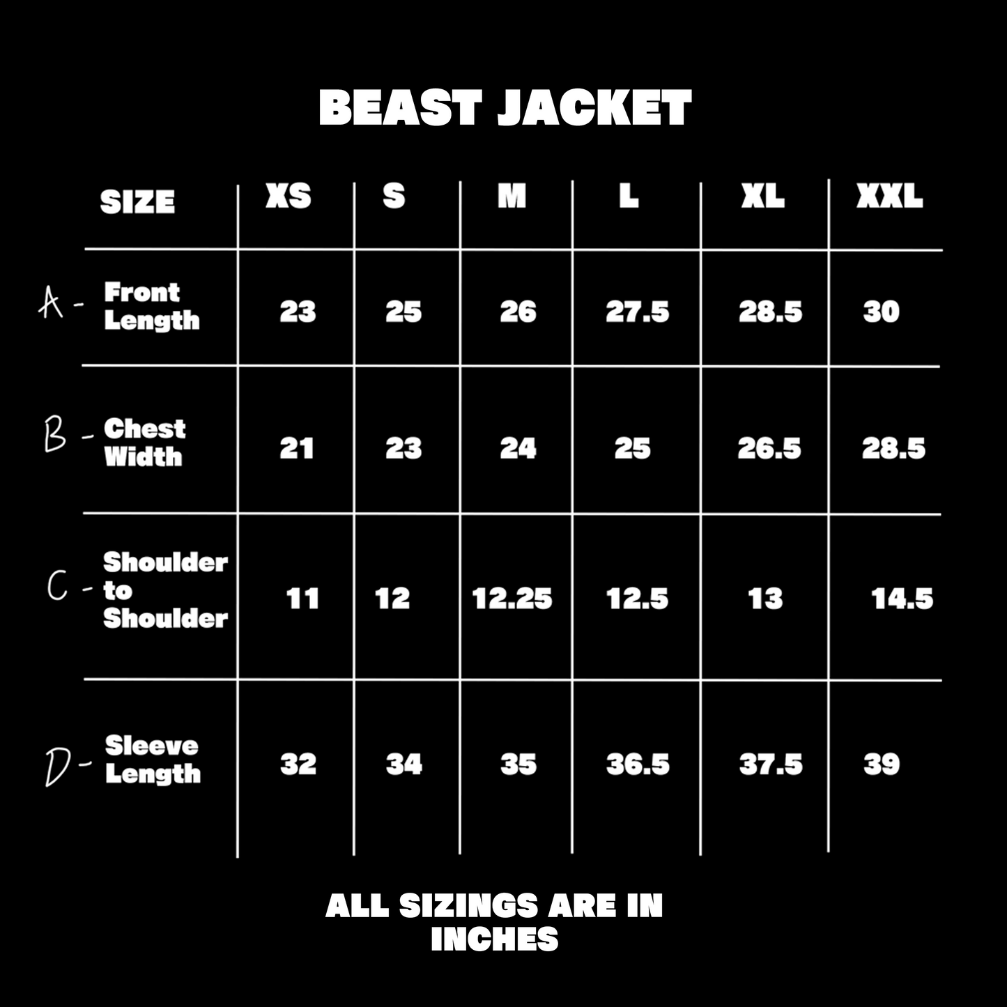 SALE!! - BEAST JACKET